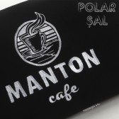 MANTON CAFE NAKIŞLI POLAR OMUZ ŞALI