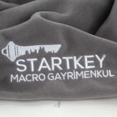 STARTKEY LOGO NAKIŞLI POLAR ŞAL