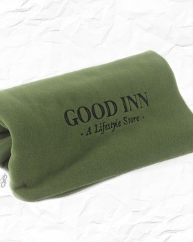 GOOD INN LOGO NAKIŞLI POLAR ŞAL