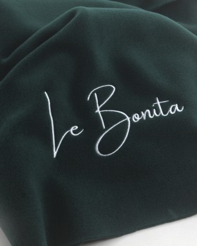 Le Bonita LOGO NAKIŞLI POLAR ŞAL