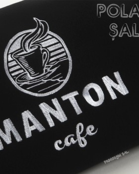 MANTON CAFE NAKIŞLI POLAR OMUZ ŞALI