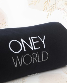 ONEY WORLD NAKIŞLI POLAR OMUZ ŞALI