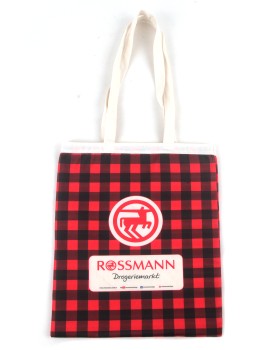 ROSSMANN DİJİTAL BASKILI HAM BEZ ÇANTA