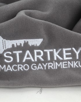 STARTKEY LOGO NAKIŞLI POLAR ŞAL