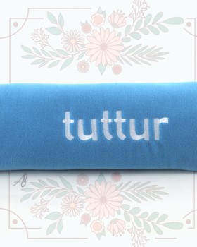 TUTTUR LOGO NAKIŞLI POLAR ŞAL