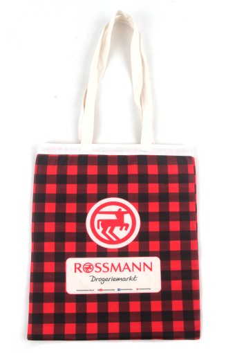 ROSSMANN DİJİTAL BASKILI HAM BEZ ÇANTA