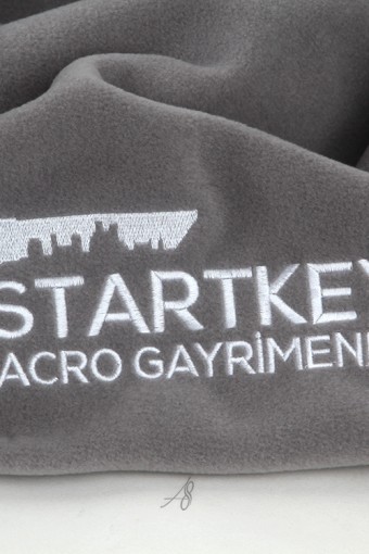 STARTKEY LOGO NAKIŞLI POLAR ŞAL