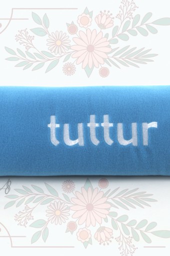 TUTTUR LOGO NAKIŞLI POLAR ŞAL