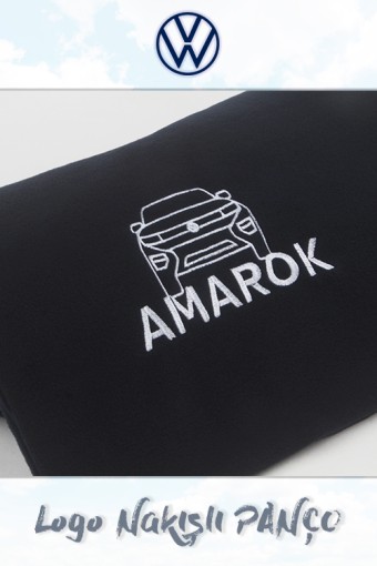 VOLKSWAGEN AMAROK LOGO NAKIŞLI POLAR OMUZ ŞALI